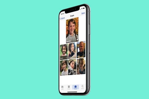 Image for article: How to Find Someone in the People Album on iPhone & iPad