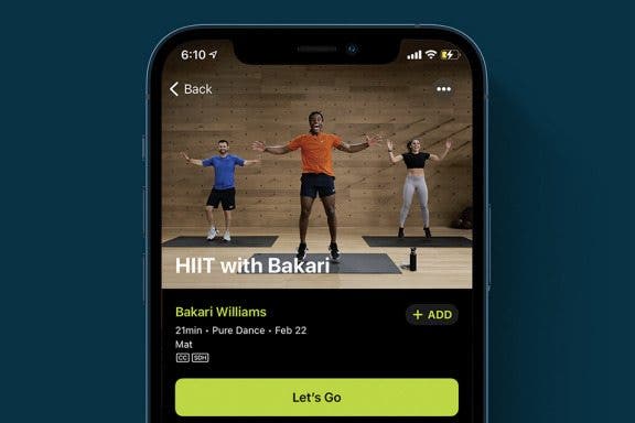 Image for article: How to Start an Apple Fitness Plus Workout on an iPhone, iPad & Apple TV