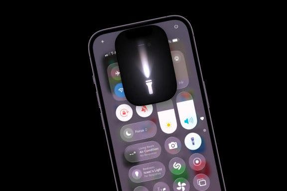 Image for article: Flashlight Missing from Control Center on iPhone? How to Get It Back