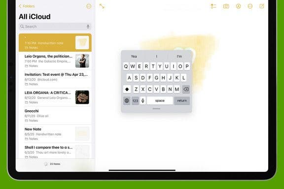 Image for article: How to Use Your iPad Floating Keyboard