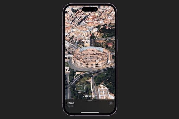 Image for article: How to Take an Apple Maps Flyover Tour