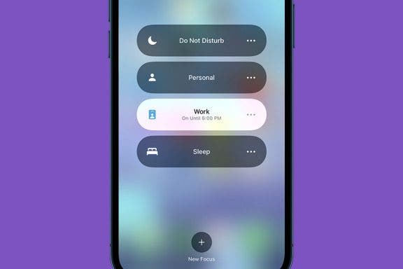 Image for article: How to Turn On iPhone Focus Mode