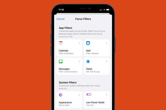 Image for article: How to Set Up iPhone Focus Filters