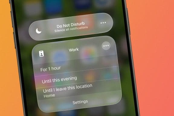 Image for article: How to Turn Off Focus on Your iPhone When Leaving a Location