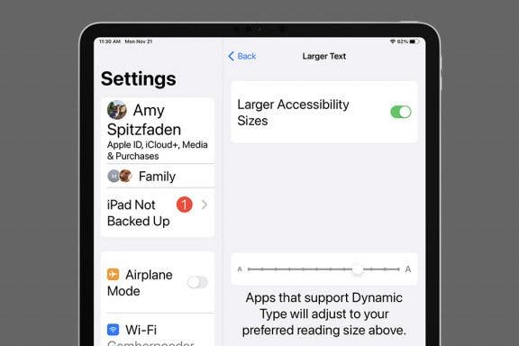 Image for article: How to Change iPad Font Size the Easiest Way