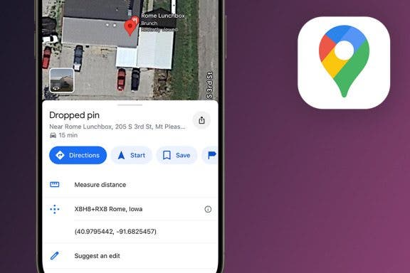 Image for article: How to Drop a Pin on iPhone in Google Maps