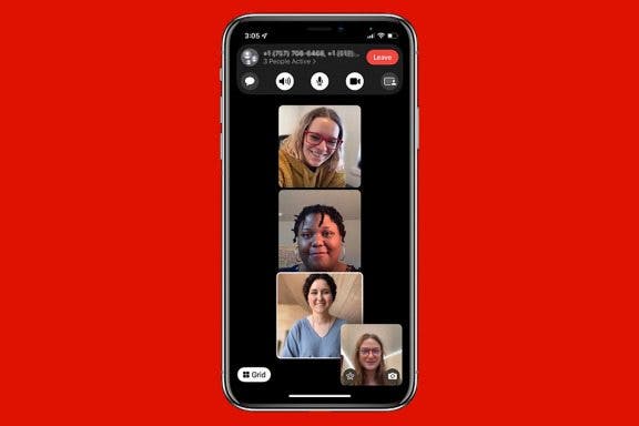 Image for article: How to Enable & Disable Grid View on FaceTime