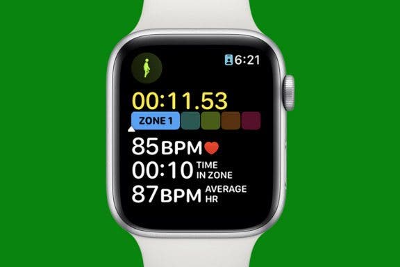 Image for article: How to Use Heart Rate Zones for Exercise on in watchOS 9