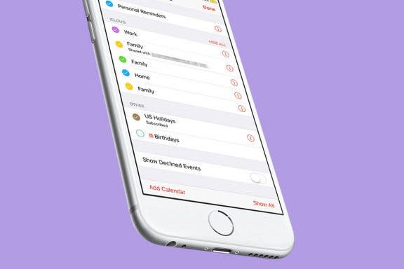 Image for article: How to Hide Birthdays in the Calendar App on iPhone