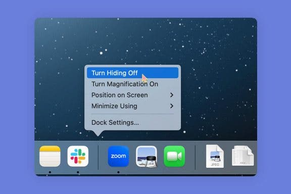 Image for article: How to Make Dock Disappear on Mac (& Reappear!)
