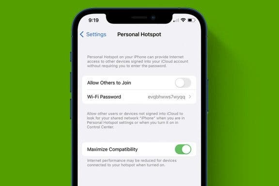 Image for article: How to Increase Hotspot Speed on iPhone