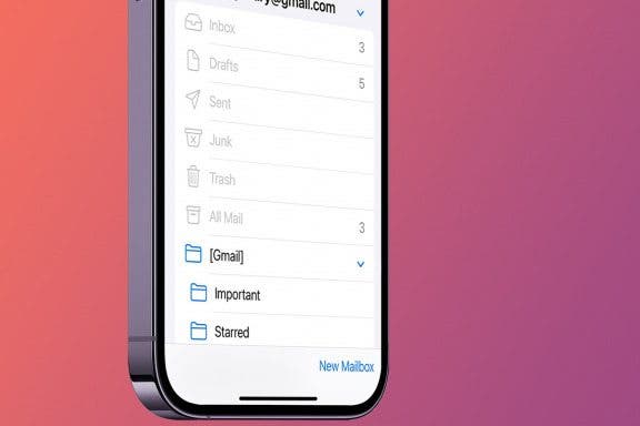 Image for article: How to Create Email Folders on iPhone & iPad