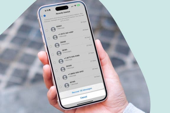 Image for article: How to Retrieve Deleted Text Messages on iPhone