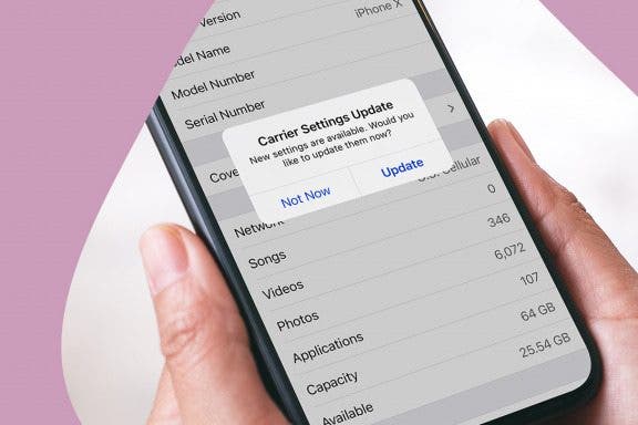 Image for article: How to Manually Check for Carrier Settings Update on iPhone