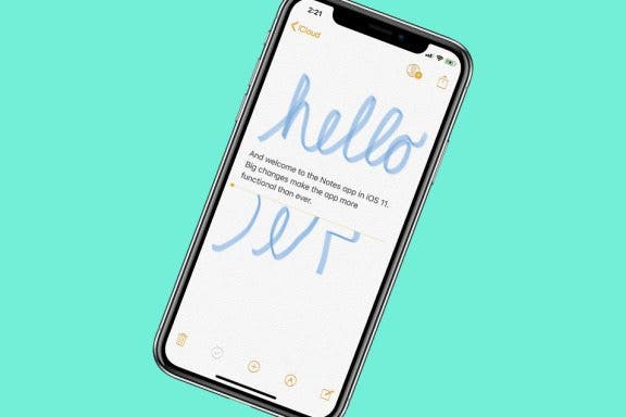Image for article: How to Draw & Sketch in the Notes App on Your iPhone or iPad