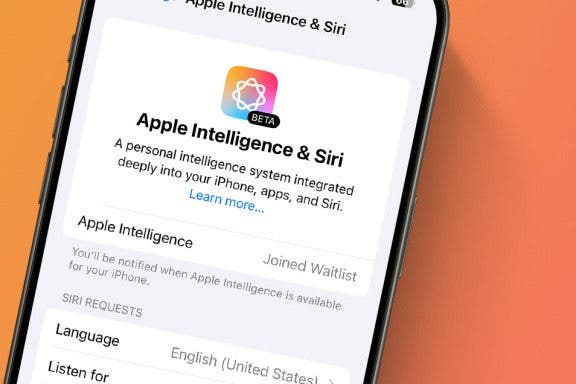 Image for article: How to Get on the Apple Intelligence Waitlist