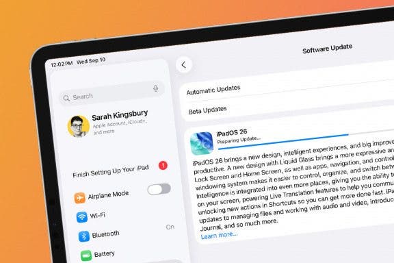 Image for article: How to Update Your iPad to iPadOS 26