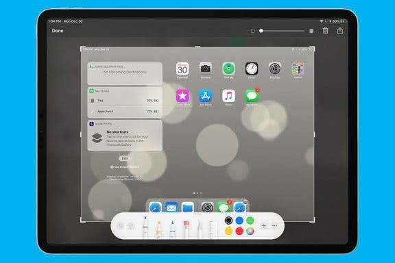 Image for article: Apple Pencil Tips: How to Take a Screenshot on an iPad
