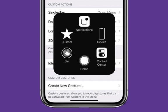 Image for article: How to Add an On-Screen Home Button to Your iPhone X