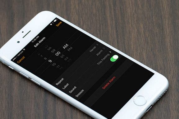 Image for article:  How to Make Sure You Don’t Sleep Through Your iPhone Alarm