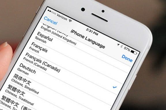 Image for article: How to Change the Primary Language on Your iPhone