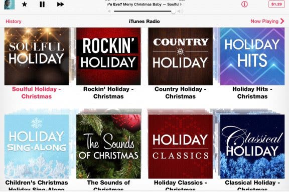 Image for article: Tip of the Day: How to Add Christmas Music Stations in iTunes Radio