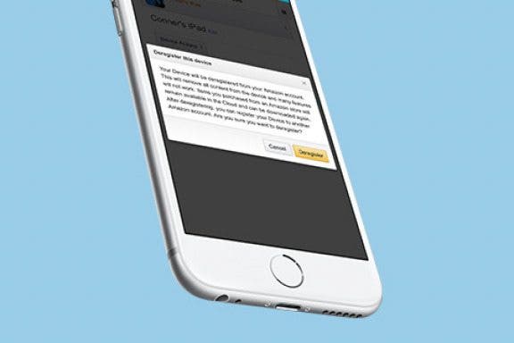 Image for article: How to Delete an Old iPhone or iPad from Your Amazon Kindle Account on iPhone