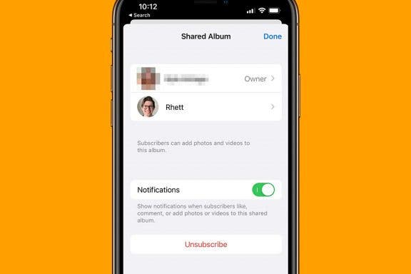Image for article: How to Leave a Shared Photo Album on iPhone 