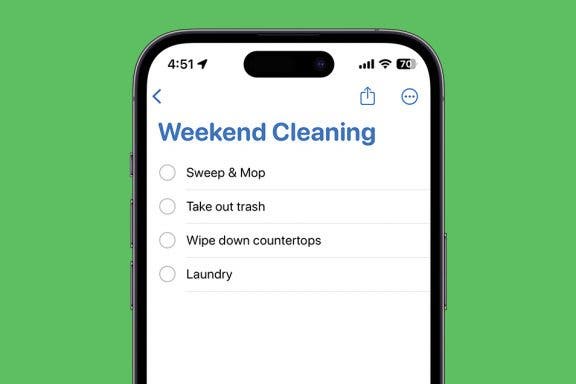 Image for article: The Easiest Way to Create Lists on iPhone