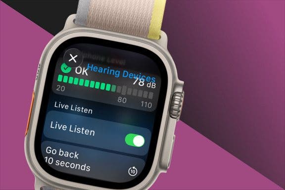 Image for Control Live Listen from Your Apple Watch