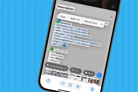 Image for article: How to Use Live Text on iPhone