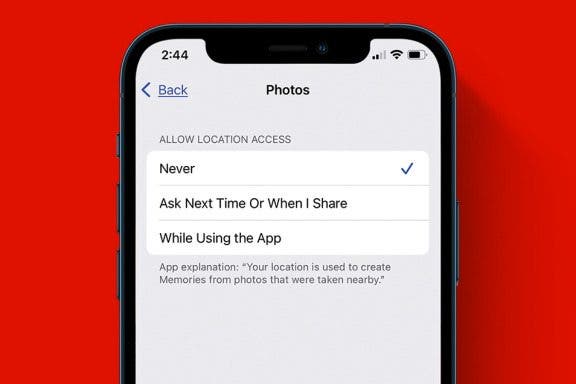 Image for article: How to Turn On Location Services Only While an App Is in Use