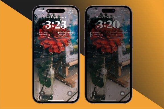 Image for article: Solved: Why Is the Time on My Lock Screen Dim?