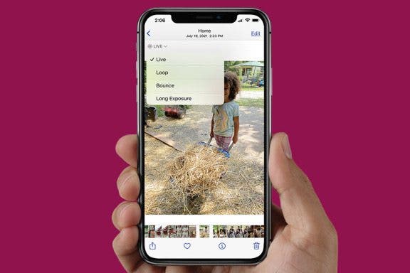 Image for article: How to Turn a Live Photo into a Long-Exposure Photo on iPhone