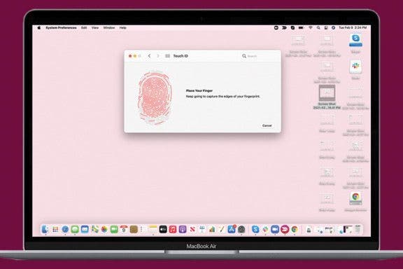 Image for article: How to Set up Touch ID on Your New MacBook