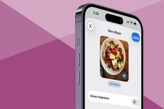 Image for article: How to Create a Photo Album on an iPhone & iPad