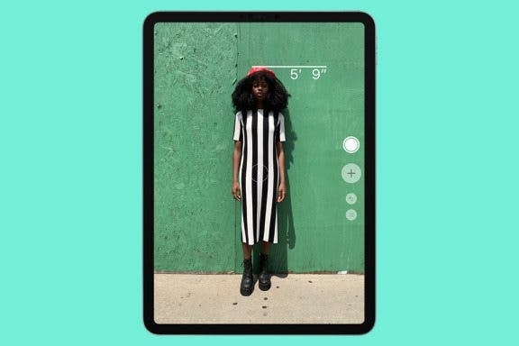 Image for article: How to Take a Height Measurement with the Measure App on the iPad Pro & iPhone 12 Pro