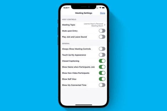 Image for article: How to Use the Zoom App on an iPhone & iPad 