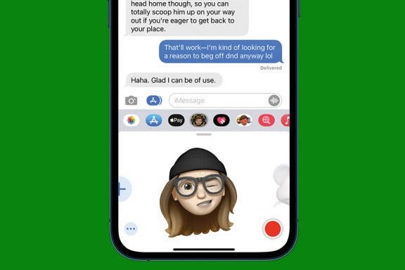 Image for article: How to Record & Send an Animated Memoji