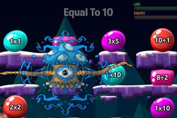 Image for article: Educational Games for Kids: Introducing Monster Math 2