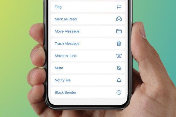 Image for article: How to Move Mail to Junk Folder on iPhone