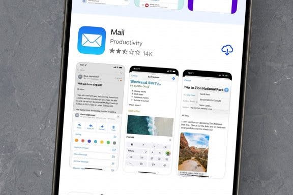 Image for article: Email App Disappeared from iPhone? How to Find & Restore It 