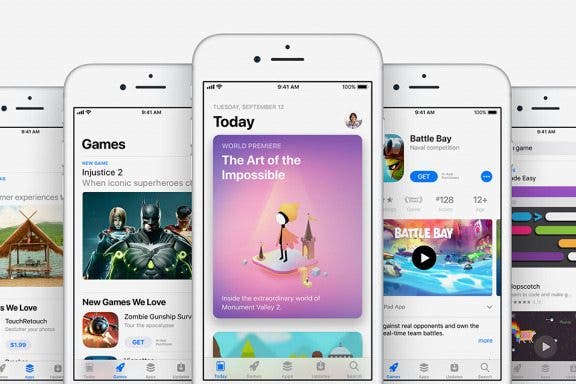 Image for article: A Quick Tour of the New App Store with iOS 11 on iPhone