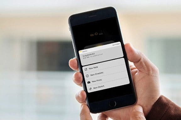 Image for article: How to Quickly Create a New Checklist in Notes with 3D Touch