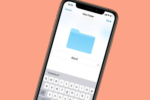 Image for article: How to Create a New Folder in the iPhone Files App