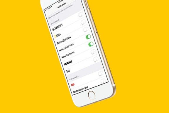 Image for article: How to Get Breaking News Notifications from the Apple News App