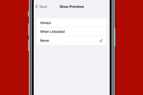 Image for article: How to Make Notifications Private on iPhone
