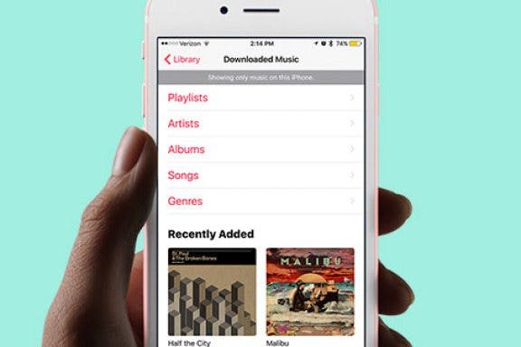 Image for article: How to Make Songs Available Offline with Apple Music on iPhone