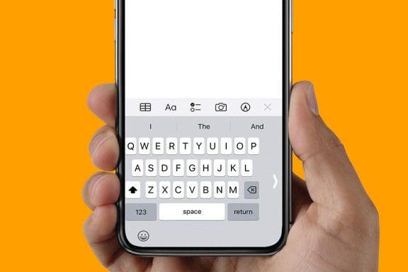 Image for article: How to Use the One-Handed Keyboard on iPhone