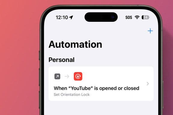 Image for article: How to Set Orientation Lock on iPhone on a per App Basis